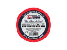 Z-TOOLS PVC szigetelőszalag Piros 20mx19mm/0,15mm