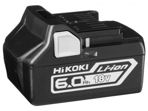 HiKOKI Csúszótalpas lítium-ion akku 18V, 6,0Ah / BSL1860 (338891)