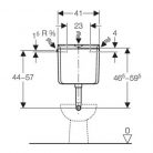 Geberit Rio AP110 Wc tartály (136.610.11.1)