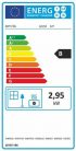 FÉG GF25F ERP parapetes gázkonvektor parapet szett nélkül bézs színű 2,9 kW