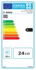 Bosch Condens 3000 W ZWB 28-3CE 23 S5000 Fali kondenzációs kombi gázkazán (7736901988)