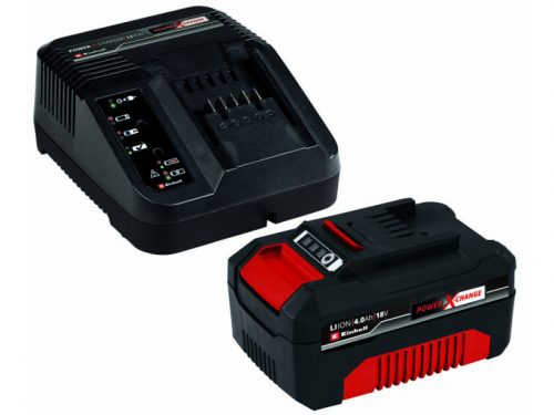 Einhell PXC Starter Kit 18V 4.0Ah Akku+töltő szett KEDVEZŐ ÁRON CSAK SOLO TERMÉKHEZ (4512042)