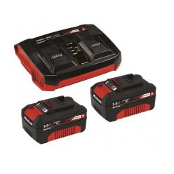   Einhell 2x3,0Ah & Twincharger Kit Akku és töltő szett (4512083)