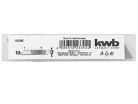 KWB BLADES SET 8 pengeszegmenses 18 mm vágópenge 10/db csomag (49023392)