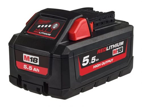 Milwaukee M18 HB5.5 High Output akkumulátor, 18 V, 5.5 Ah (4932464712)