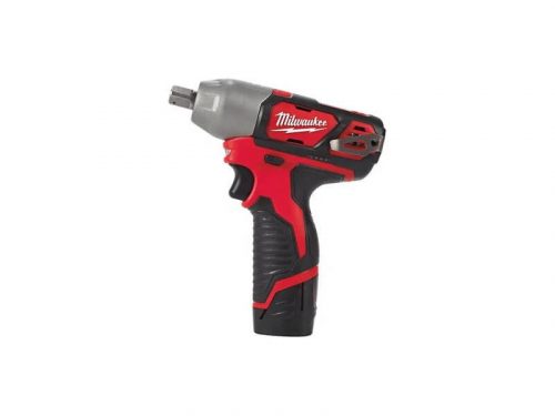 Milwaukee M12 BIW12-202C Akkus ütvecsavarozó kofferben 1/2" 138Nm 12V (2x2,0Ah) (4933447133)