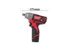 Milwaukee M12 BIW12-202C Akkus ütvecsavarozó kofferben 1/2" 138Nm 12V (2x2,0Ah) (4933447133)