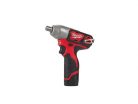 Milwaukee M12 BIW12-202C Akkus ütvecsavarozó kofferben 1/2" 138Nm 12V (2x2,0Ah) (4933447133)