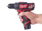 Milwaukee M12 BDD-201C Akkus Fúró-csavarozó (4933479439)