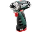 Metabo PowerMaxx BS Set Akkus Fúrócsavarozó 12V 2x2,0Ah 34Nm (600079510)