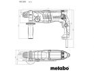 Metabo KHE 2645 Kombikalapács 850W 2,9J műanyag hordtáskában (601710500)