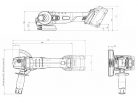 Metabo W 18 L 9-125 Akkus Sarokcsiszoló 18V 2x4,0Ah 125mm (602247510)