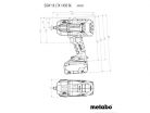 Metabo SSW 18 LTX 1450 BL Akkus ütvecsavarozó metaBOX-ban (2x8,0Ah+töltő) (602401810)