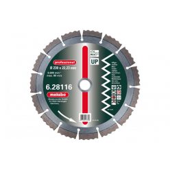   Metabo Gyémánt vágótárcsa Professional UP 230x2,5x22,23mm (628116000)