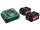 Metabo Basic-Set (2x4,0 Ah) akku töltő ASC 30-36v F1 Akku-Pack 18v-4,0 Ah(685050000)