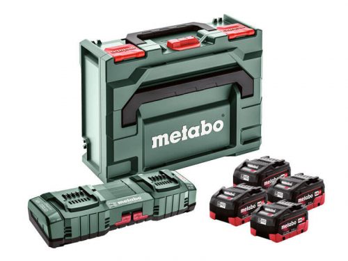 Metabo Basic akku szett 4x LiHD 5.5Ah + ASC 145 töltő + metaBOX 145 (685180000)