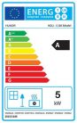 Hunor HDU-5 DK Parapetes Gázkonvektor 5kW