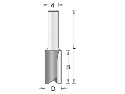 HiKOKI Marófej 6*8X25/63 egyenes (754006)