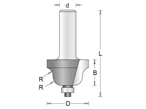 HiKOKI Marófej 6*25,4X15,9 profil (754024)