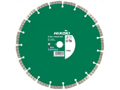 HiKOKI Gyémántkorong 350x25,4x11,5 (773003)