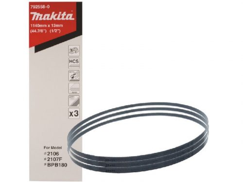 Makita 3db fűrészszalag ALU 13x1140mm Z24 (792558-0)