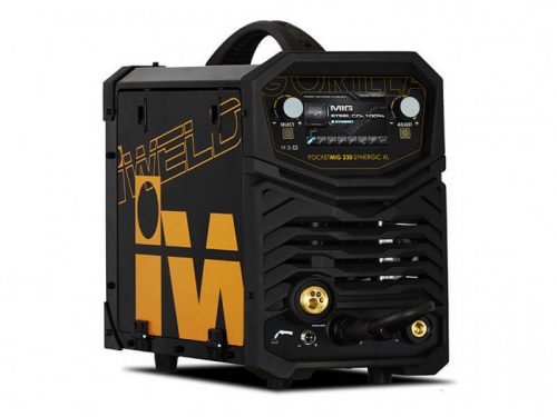 IWELD GORILLA POCKETMIG 230 Synergic XL Hegesztő Inverter