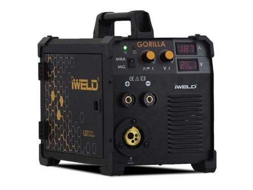 IWELD GORILLA POCKETMIG 195 ALUFLUX Hegesztő Inverter