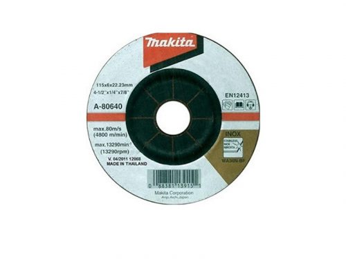 Makita A-80640 csiszolótárcsa inoxhoz 115mm (A-80640)