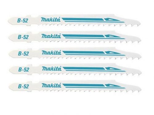 Makita 5db HSS B-52 szúrófűrészlap UNIVERZÁLIS, gyors, TPI:5.5-9.8, L:100mm (B-06482)