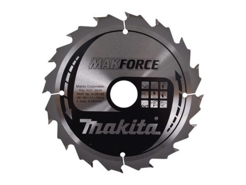 Makita körfűrészlap Makforce 180x30mm Z16 (B-08193)