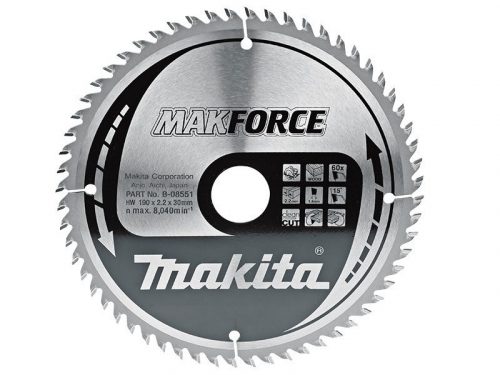 Makita körfűrészlap Makforce 210/30mm Z16 (B-08230)