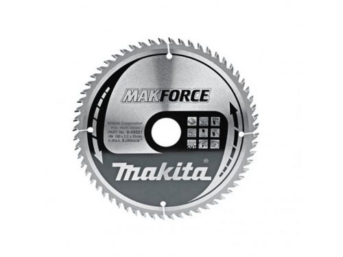 Makita Makforce körfűrésztárcsa 150x20mm Z24 (B-08280)