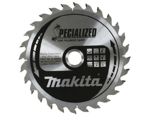 Makita körfűrészlap merülő 165x20mm Z28 (B-09282)