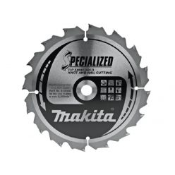   Makita körfűrészlap SZÖG, CSOMÓSFA 185x15,88mm Z16 (B-09335)