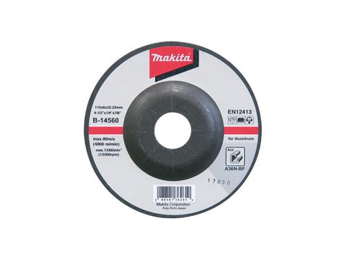 Makita csiszolótárcsa ALU 115x6mm A36N (B-14560)