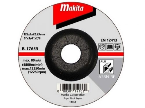 Makita csiszolótárcsa ALU 125x6mm (B-17653)