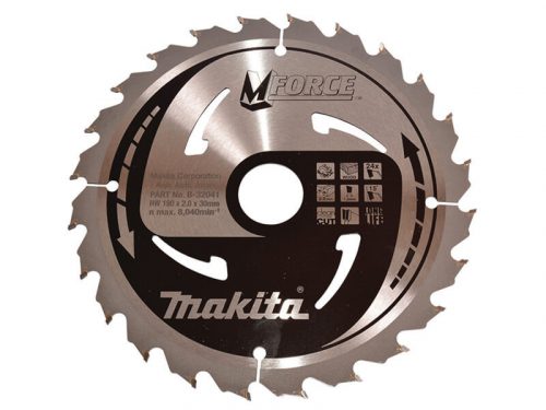 Makita körfűrészlap Mforce 190x30mm Z24 (B-32041)