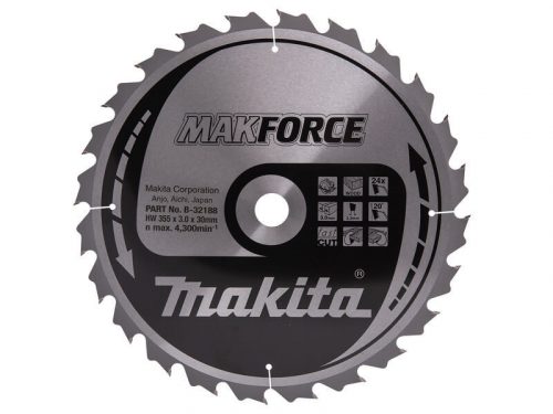 Makita körfűrészlap Makforce 355x30mm Z24 (B-32188)