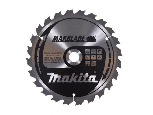 Makita körfűrészlap Makblade 190x20mm Z24 (B-32708)