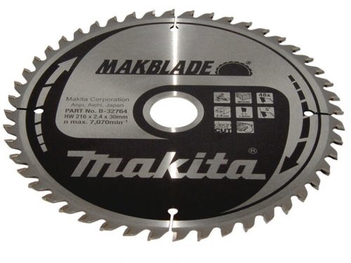 Makita körfűrészlap Makblade 216x30mm Z48 (B-32764)