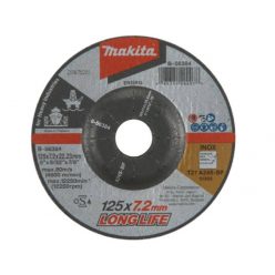   Makita csiszolótárcsa INOX 125x7,2mm A24S LONG LIFE (B-56384)