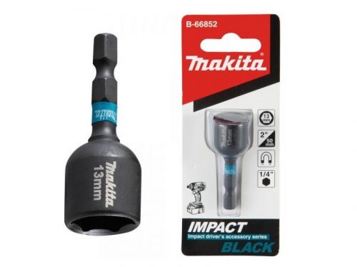 Makita impact BLACK mágneses dugókulcs 13mm (B-66852)