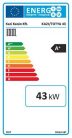 Totya S43 B 43kW-os Vegyestüzelésű Lemezkazán, burkolattal, huzatszabályzóval, hőmérővel