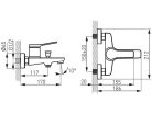 Ferro Stratos Black Kádcsaptelep (BSC1BL)