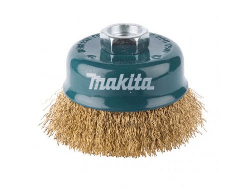 Makita Hullámos drótkefe csésze 60mm M14 sárgaréz (D-39746)