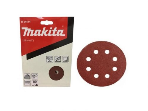 Makita excenterpapír tépőzáras 125mm 10db/csomag