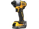 DeWalt DCF840E1T-XJ Akkus ütvecsavarozó 1/4" 192Nm Powerstack 18V (1x1,7Ah)