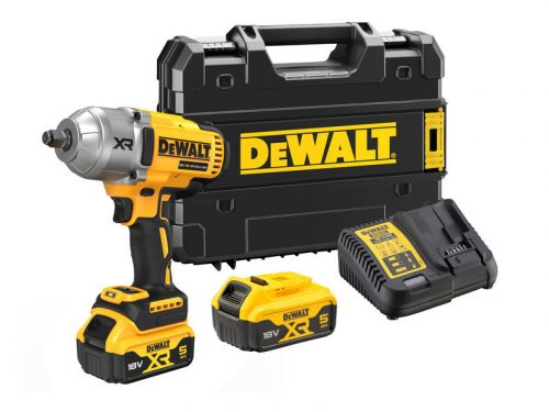 DeWalt DCF900P2T-QW Akkus ütvecsavarozó kofferben 1/2" 18V (2x5,0Ah+töltő)