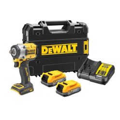   DeWalt DCF921E2T-QW Akkus ütvecsavarozó 1/2" Powerstack 18V (2x1,7Ah)