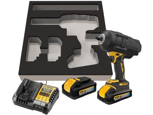 DeWalt DCF961H2G-QW Akkus ütvecsavarozó 1/2" Powerstack 18V (2x5,0Ah)